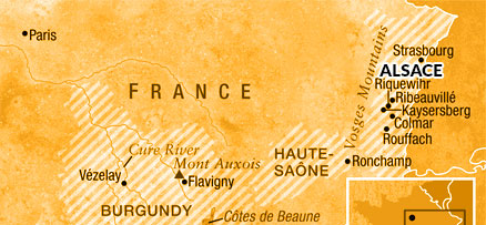 Alsace Map